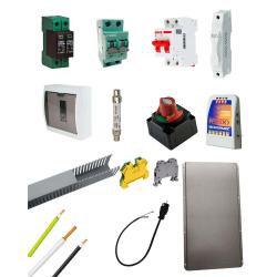 Kit Material Eléctrico 3000W 110VAC 40A MPPT