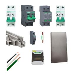 Kit Material Eléctrico 6.5KW 48V 120VAC 63A GEL
