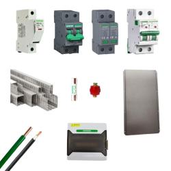 Kit Material Electrico para Sistema Aislado 35DC Y 63AC