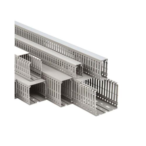 Canaleta Ranurada Gris 40*60 x1m