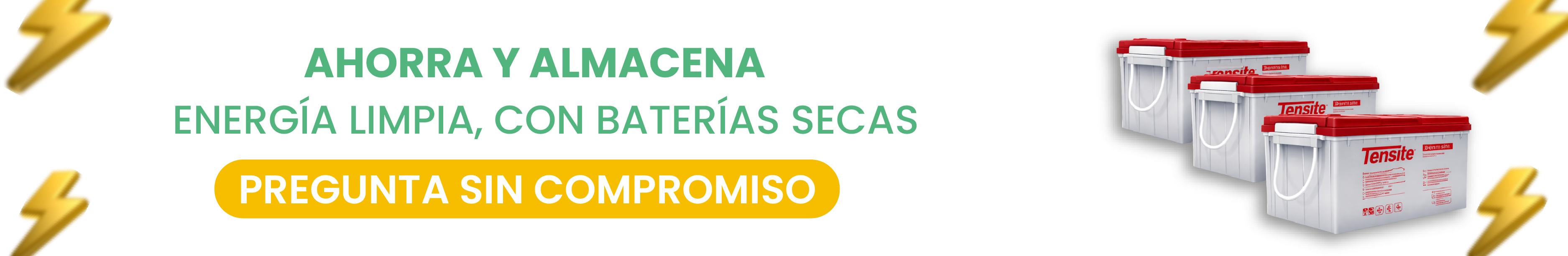 Baterías secas Baterías secas