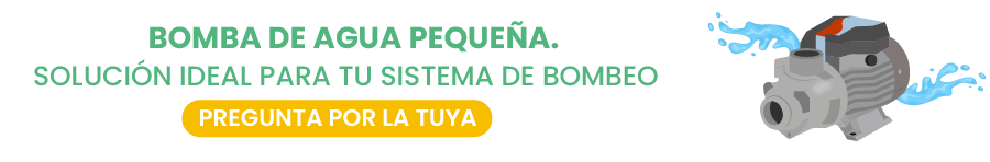 Cotización bombas de agua pequeñas
