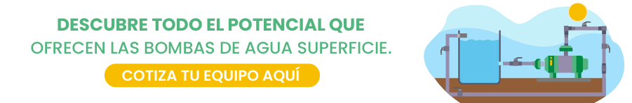 Cotización bombas de agua de superficie