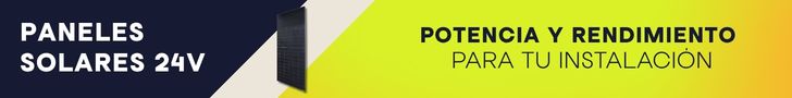 Instala paneles solares 24V