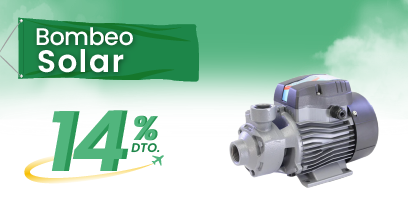 Bombeo solar hasta con 14% de descuento