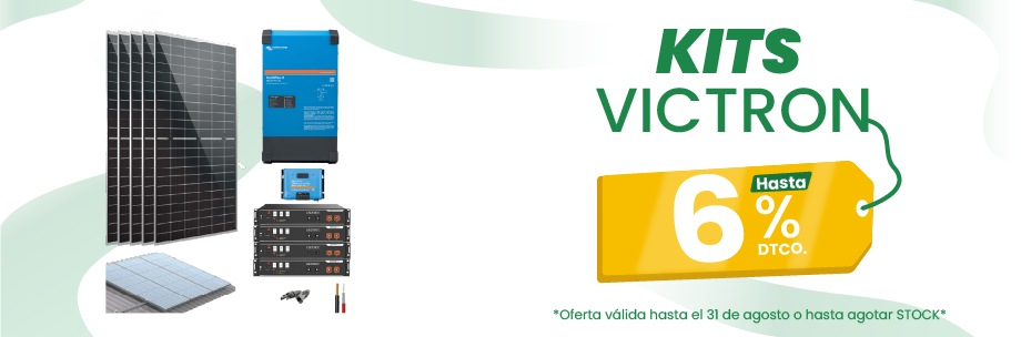 Aprovecha precios especiales en Kits Victron
