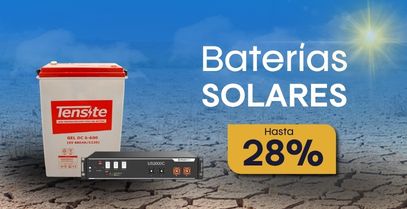 Baterías solares