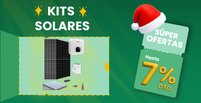 Kits solares hasta con 7% de descuento. Kits solares hasta con 7% de descuento.