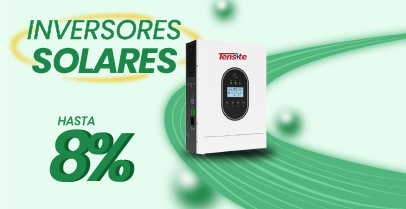 Inversores Solares hasta con 8% de descuento