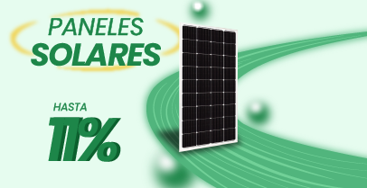 Paneles Solares hasta con 11% de descuento