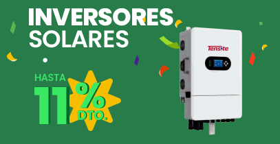Inversores Solares hasta con 11% de descuento Inversores Solares hasta con 11% de descuento