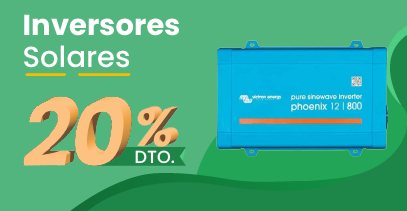 Inversores solares hasta con 20% de descuento