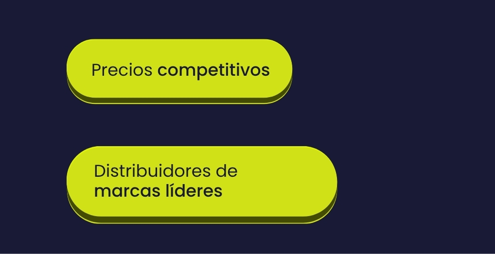 Distribuidores de marcas líderes