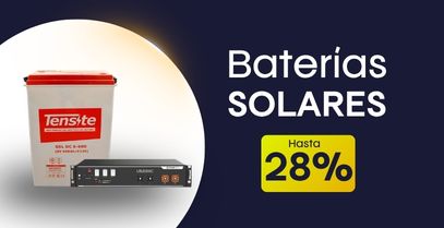Baterías solares 